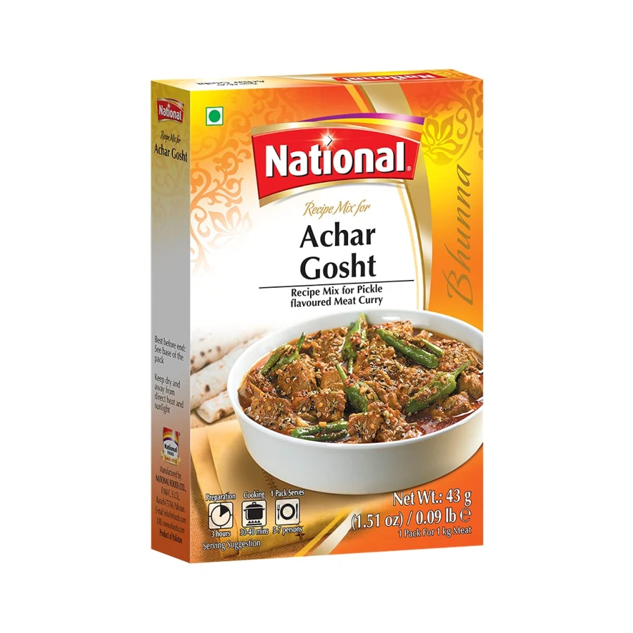 Achar Gosht (NATIONAL) 43g. x 2