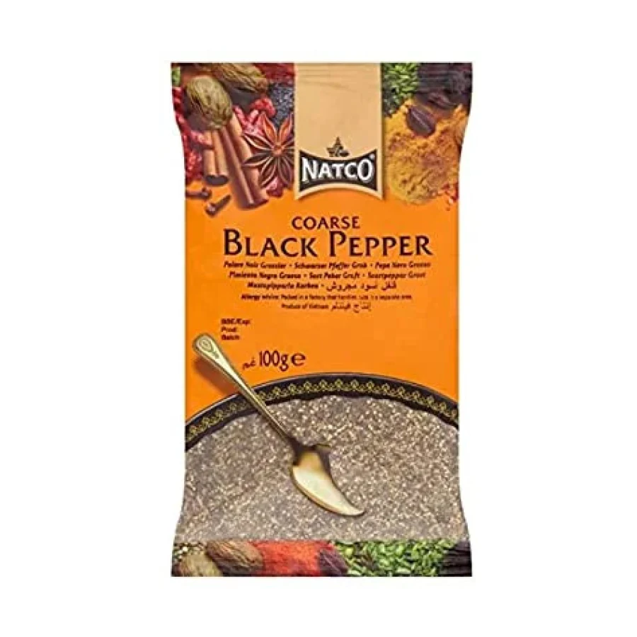 Black Pepper Coarse 100g (Natco)