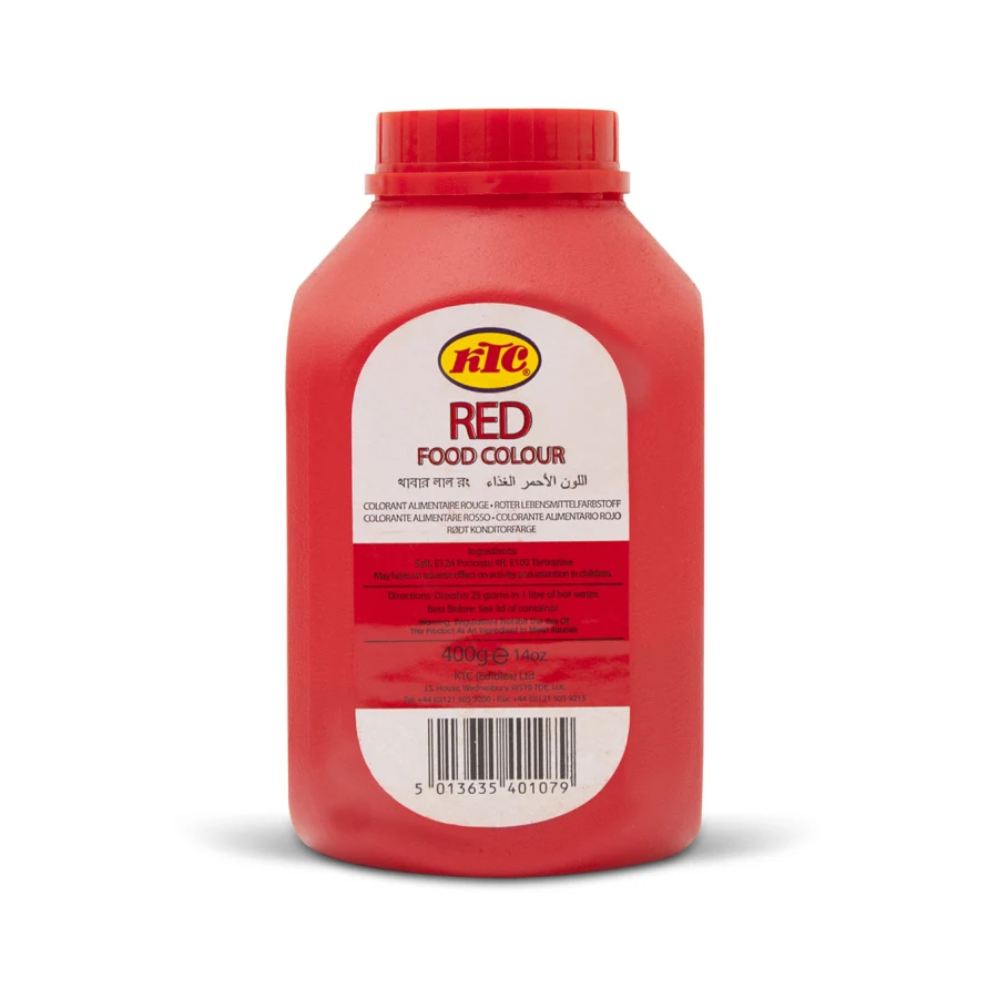 Bright Red Food Colour (KTC) 400g.