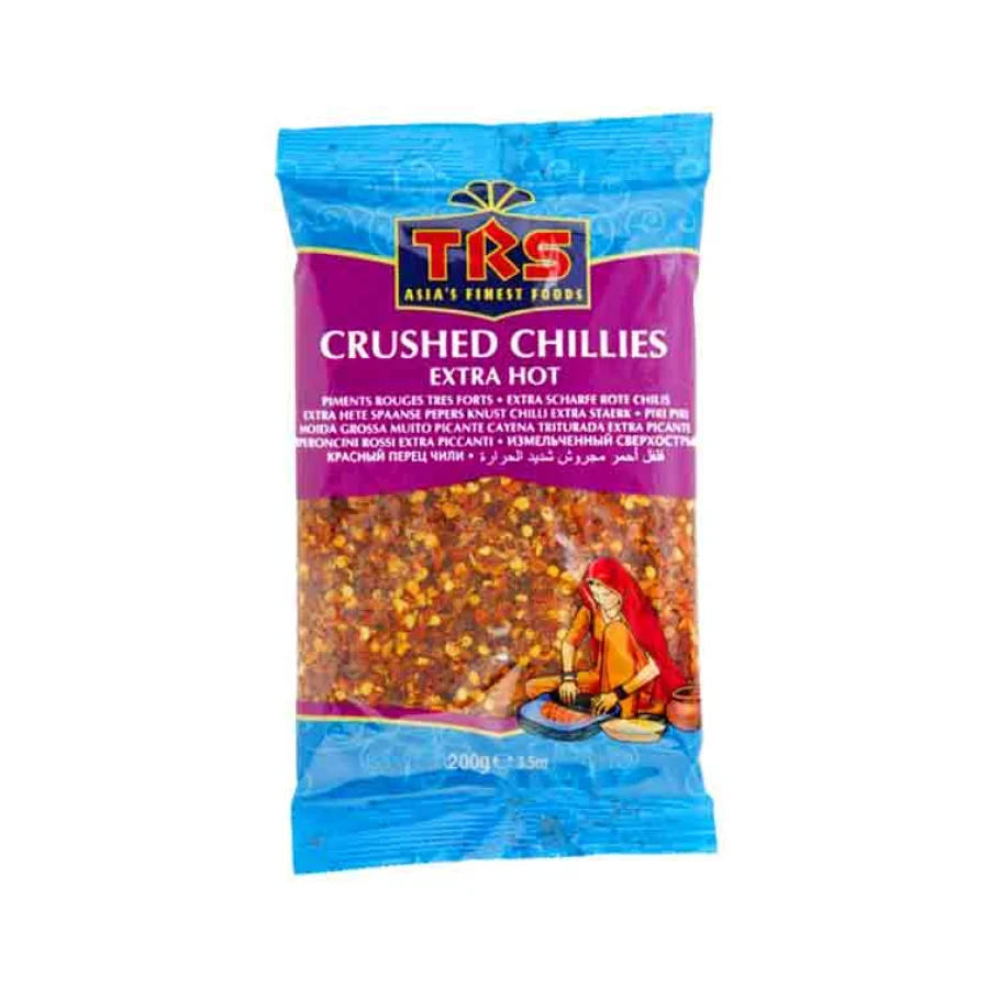Crushed Chillies Extra Hot (TRS) 250g.