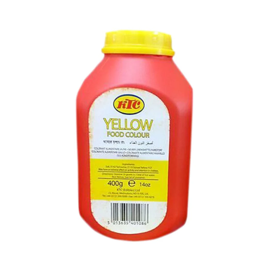 Egg Yellow Food Colour (KTC) 400g.