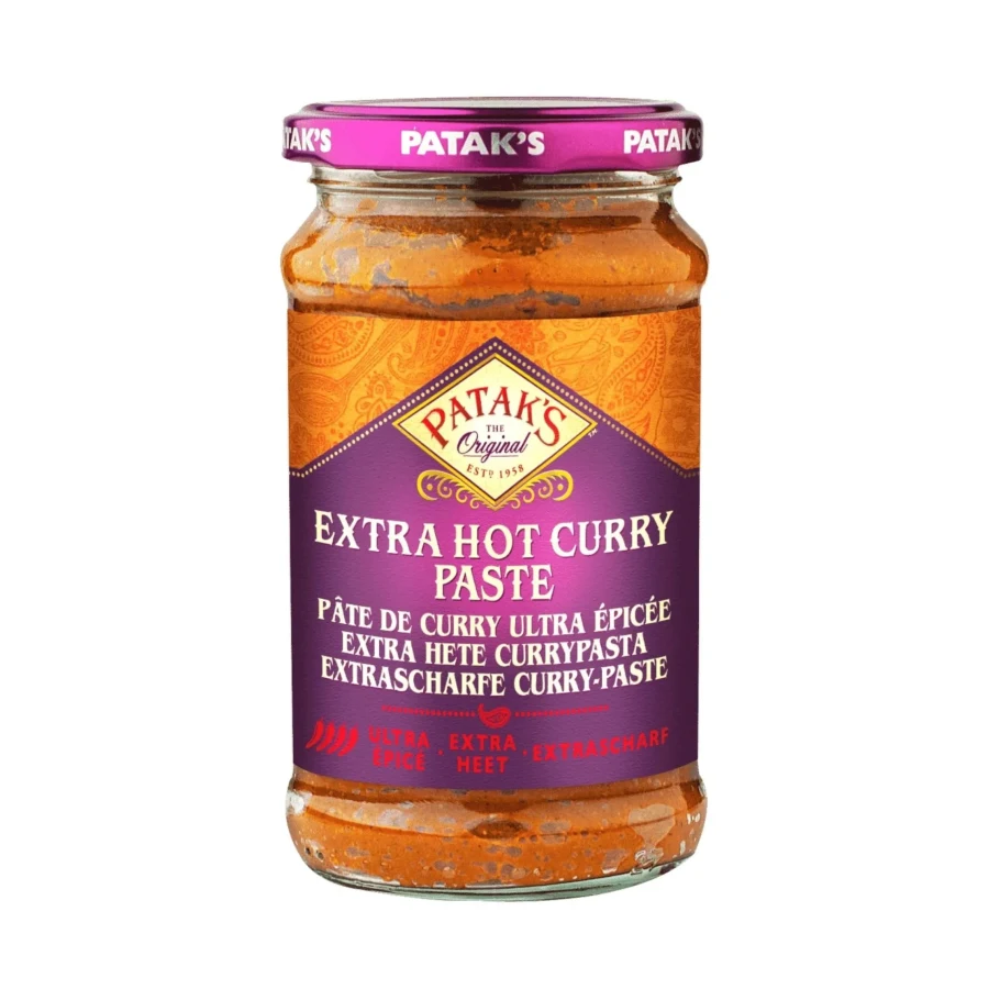 Extra Hot Curry Paste (PATAKS) 283g. 
