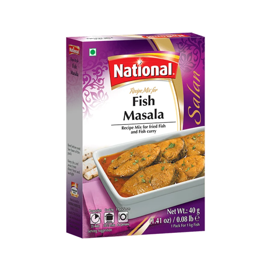 Fish Masala (NATIONAL) 40g. x 2