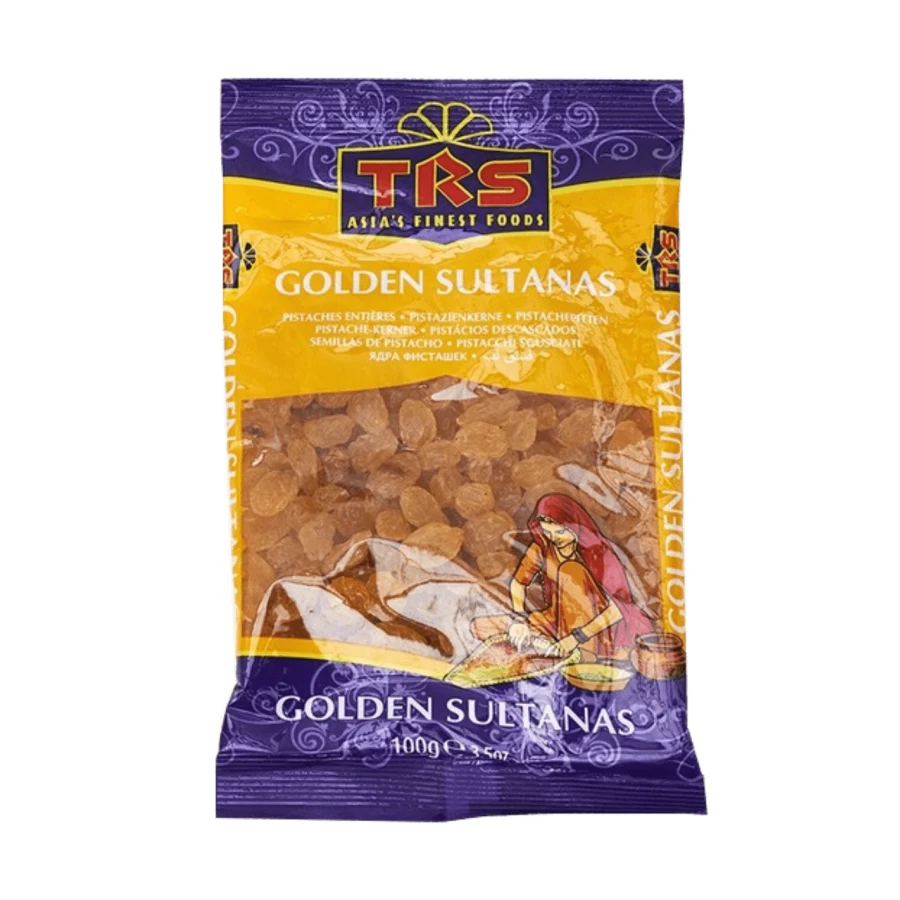 Golden Sultanas (TRS) 100g.