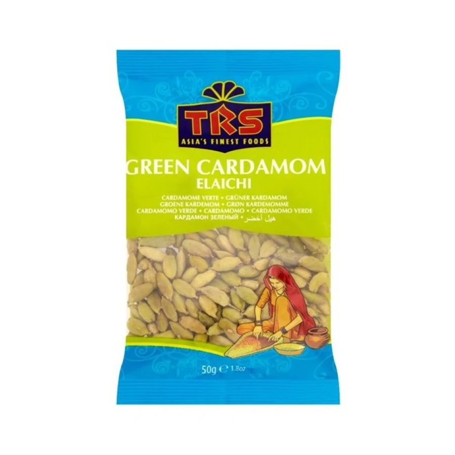 Green Cardamom Elaichi (TRS) 50g.