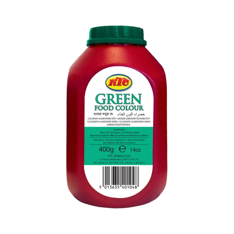 Green Food Colour (KTC) 400g.