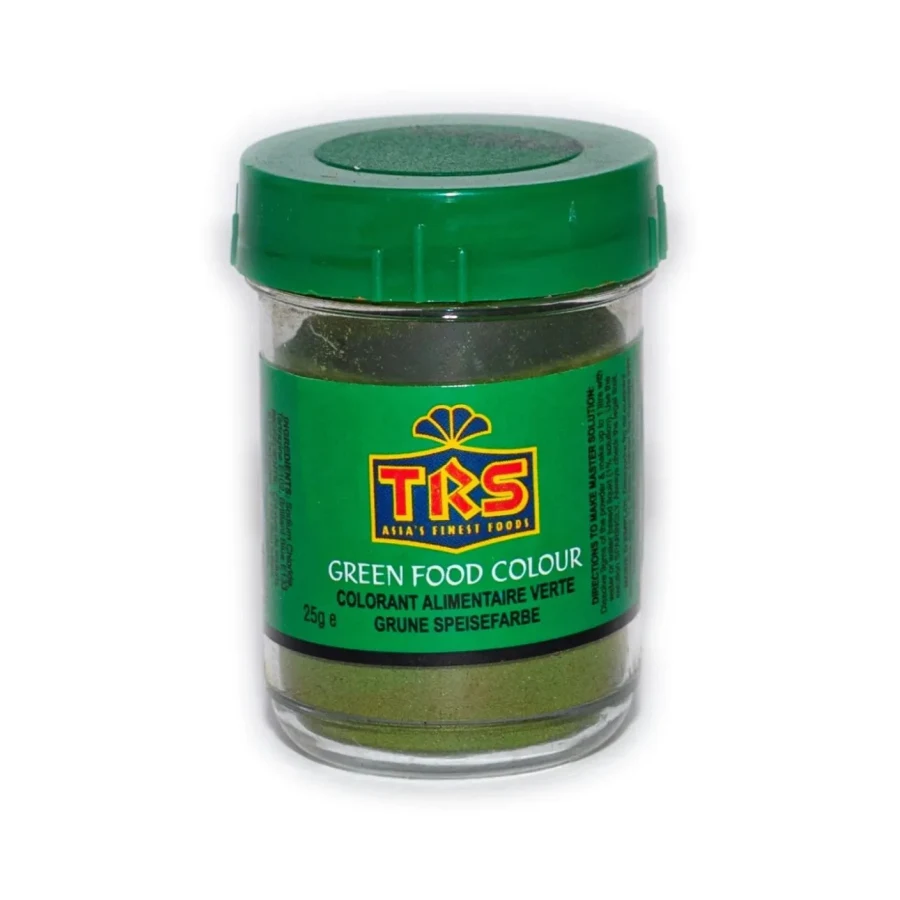 Green Food Colour (TRS) 25g.
