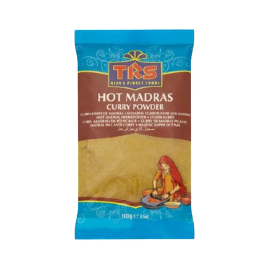 Hot Madras Curry Powder (TRS) 100g.