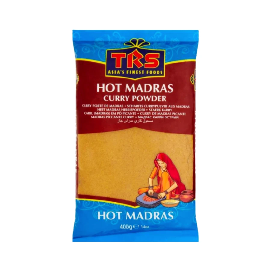 Hot Madras Curry Powder (TRS) 400g.