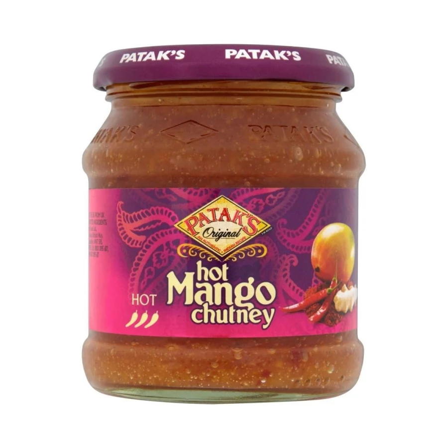Hot Mango Chutney (PATAKS) 340g.
