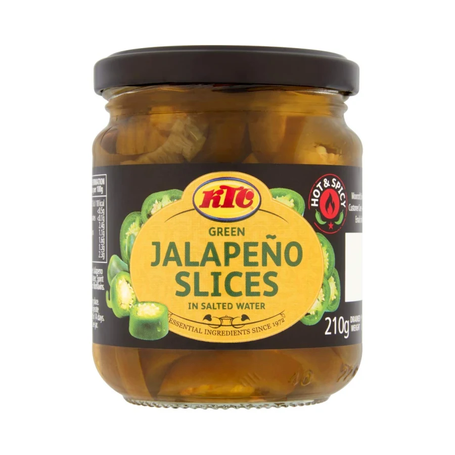 Jalapeño Slices (KTC) 210g.