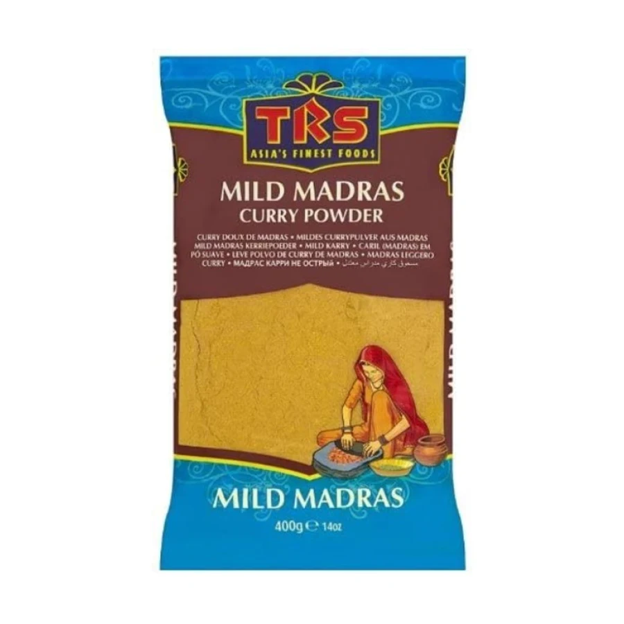 Mild Madras Curry Powder (TRS) 400g.