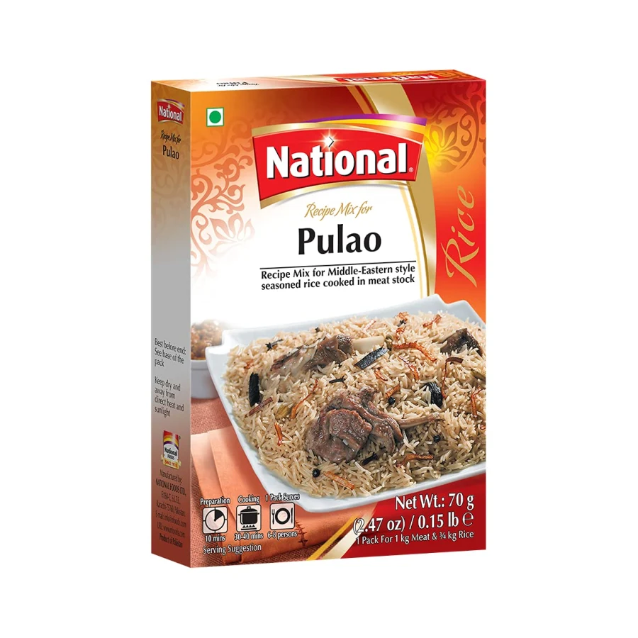 Pulao (NATIONAL) 70g. x 2