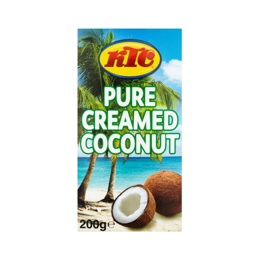 Pure Creamed Coconut (KTC) 200g.
