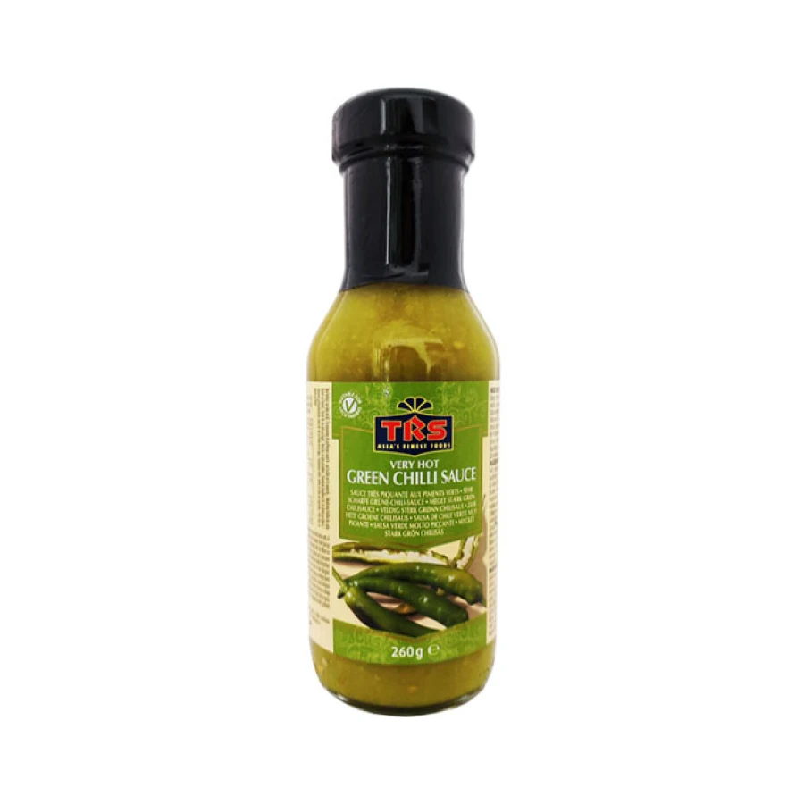 Very Hot Green Chilli Sauce (TRS) 260g.