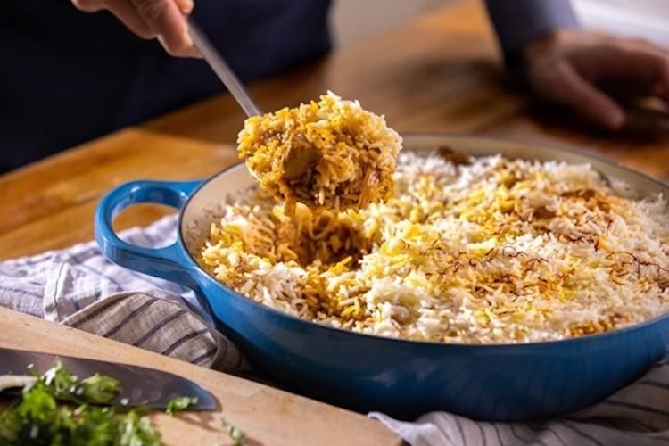 Biryani de pollo
