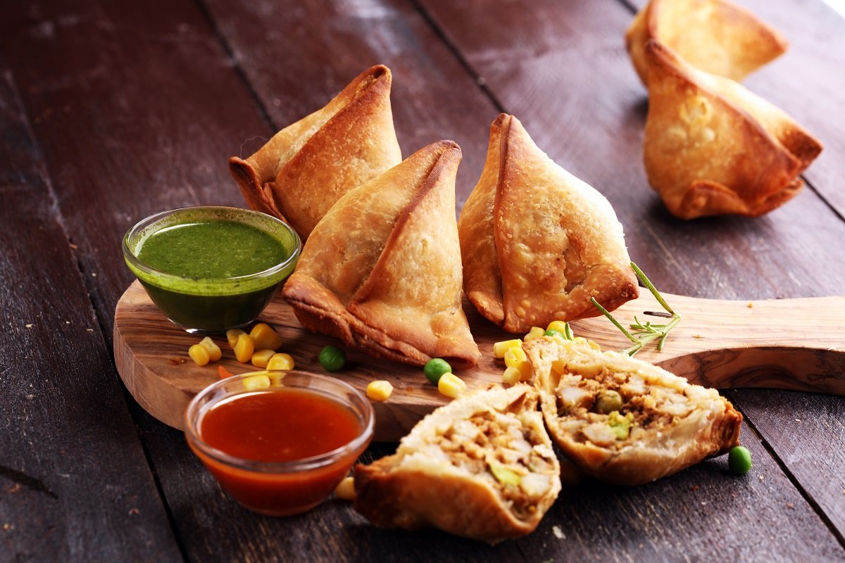 Samosas indias